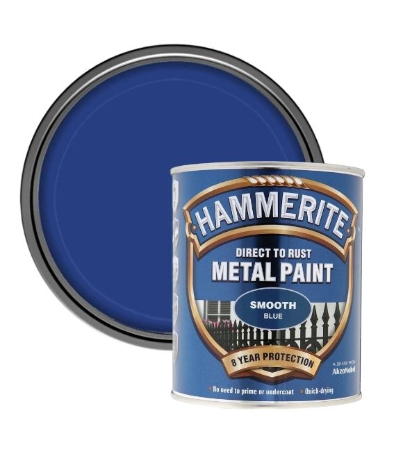 HAMMERITE SMOOTH BLUE 750ML