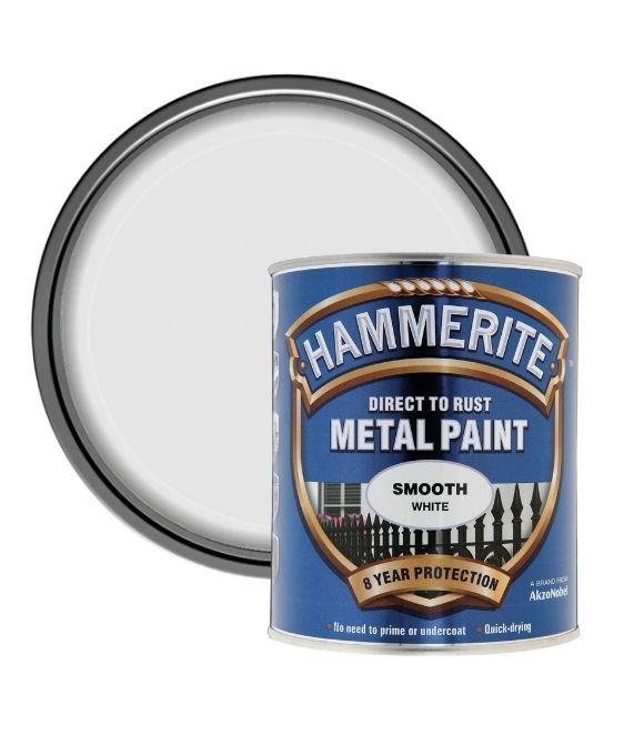 HAMMERITE SMOOTH WHITE 750ML