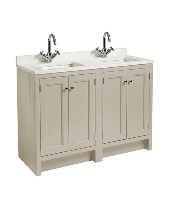 HAMPTON 1200 UNDERSLUNG BASIN UNIT MOCHA