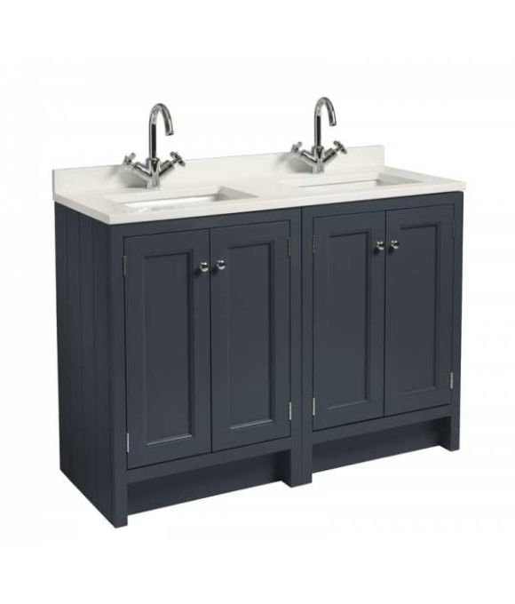 HAMPTON 1200 UNDERSLUNG BASIN UNIT SLATE GREY