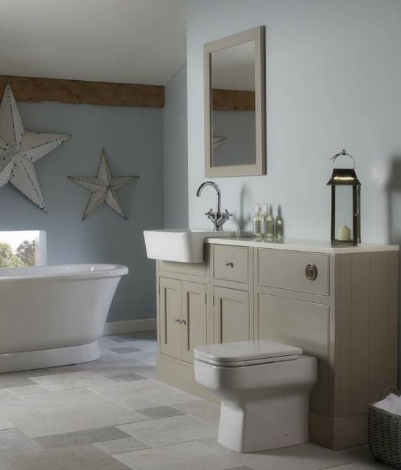 HAMPTON CLOAKROOM MIRROR MOCHA