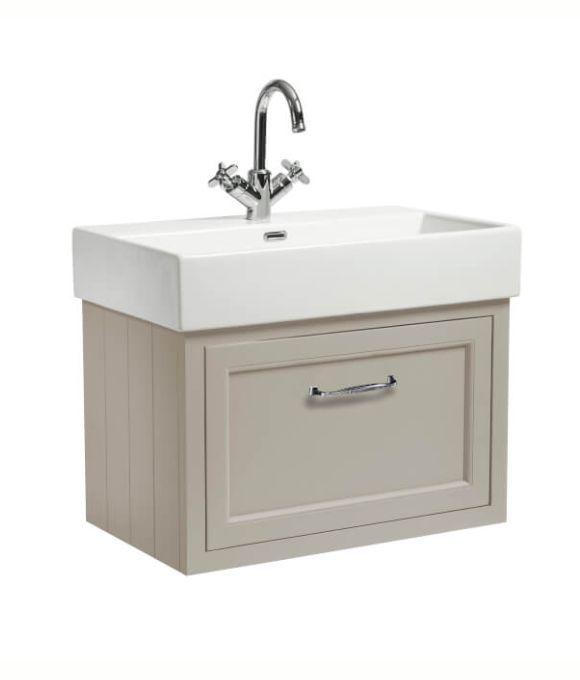 HAMPTON WALL HUNG VANITY UNIT MOCHA