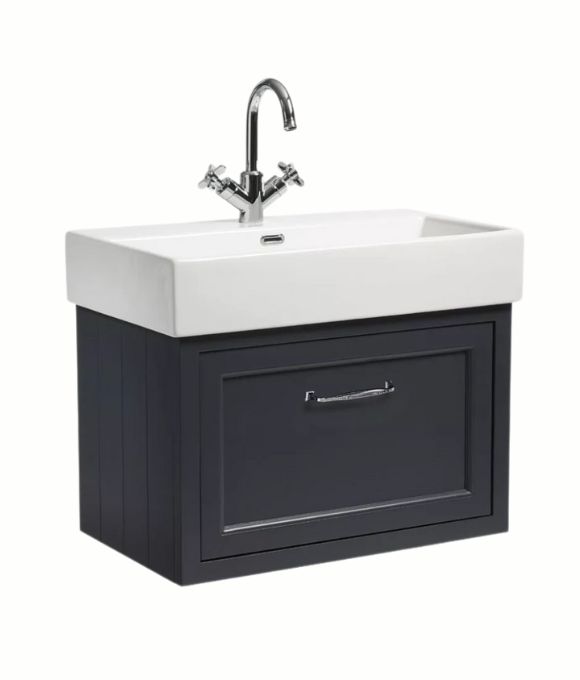 HAMPTON WALL HUNG VANITY UNIT SLATE GREY