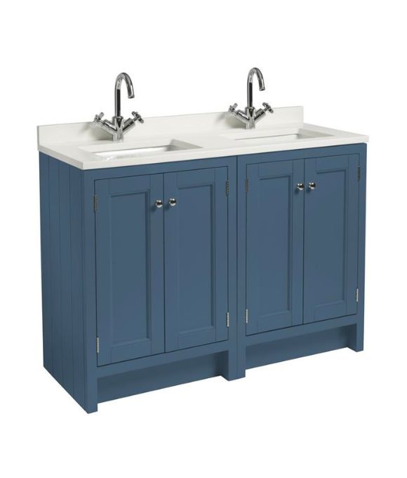 HAMPTON 1200 UNDERSLUNG BASIN UNIT DERWENT BLUE