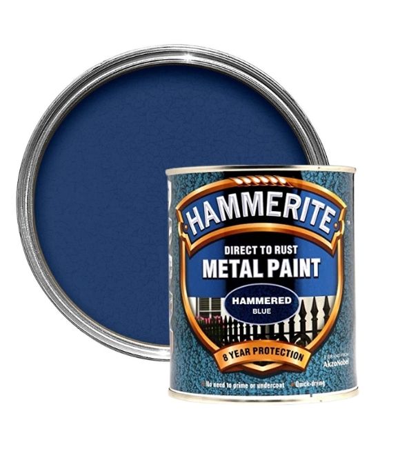 HAMMERITE HAMMERED BLUE 750ML