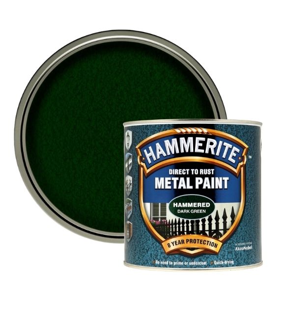 HAMMERITE HAMMERED GREEN 250ML
