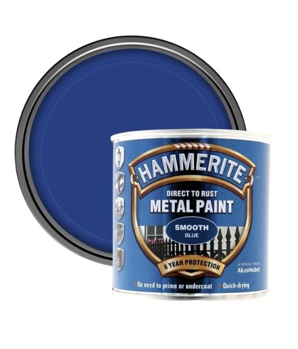 HAMMERITE SMOOTH BLUE 250ML