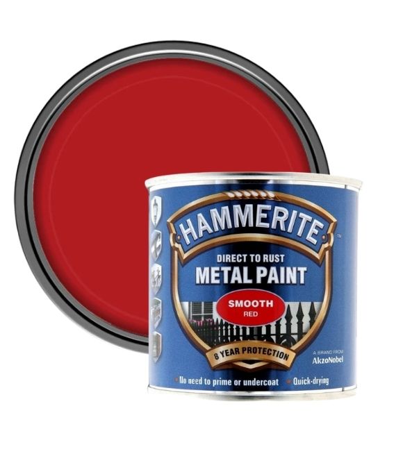 HAMMERITE SMOOTH RED 250ML