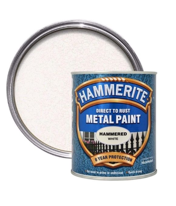 HAMMERITE HAMMERED WHITE 750ML