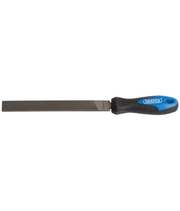 DRAPER SOFT GRIP ENGINEER’S HAND FILE & HANDLE 150MM