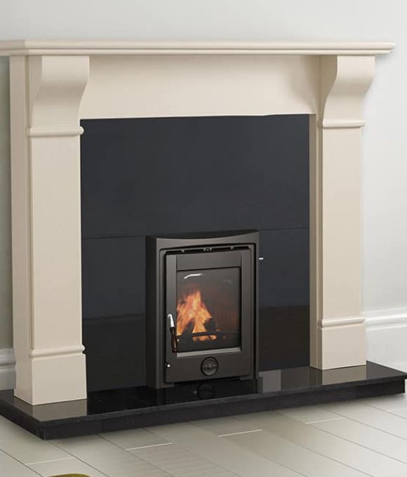 HENLEY APOLLO 5KW MATT BLACK INSERT STOVE