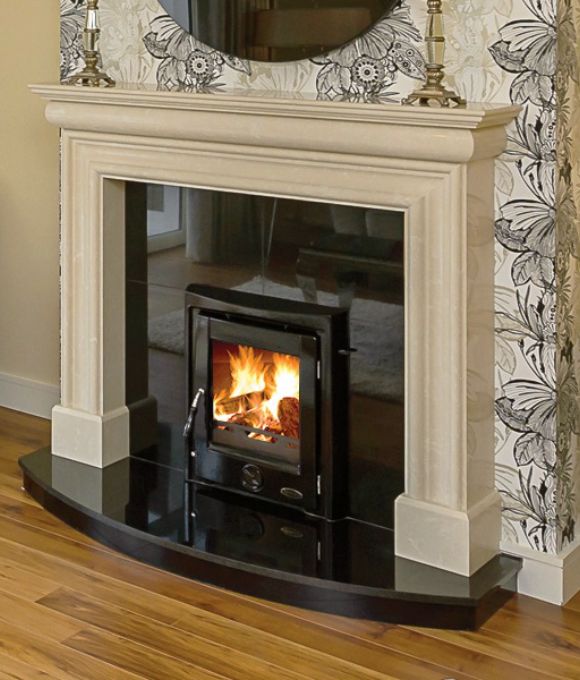 HENLEY APOLLO 7KW INSERT STOVE ENAMEL BLACK