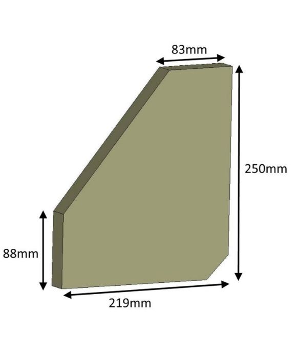 HUNTER HERALD 6 SIDE BRICK 