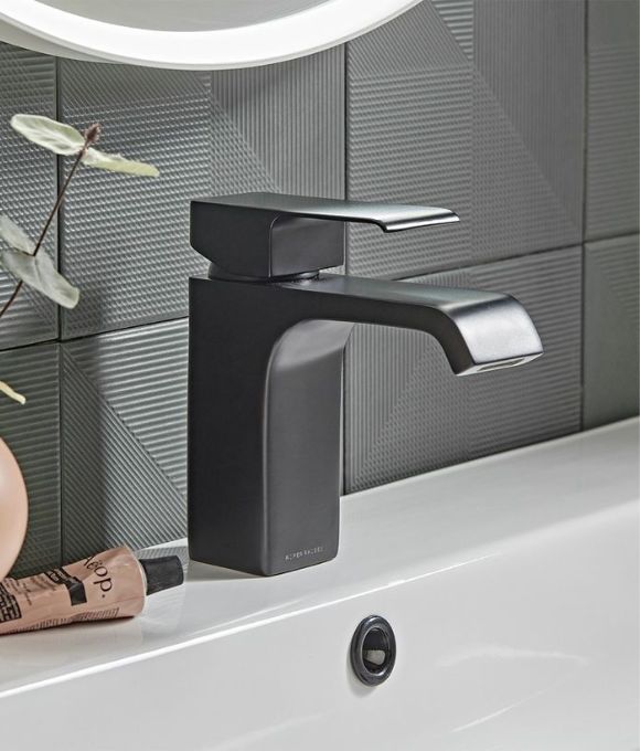 HYDRA BASIN MIXER MATT BLACK 