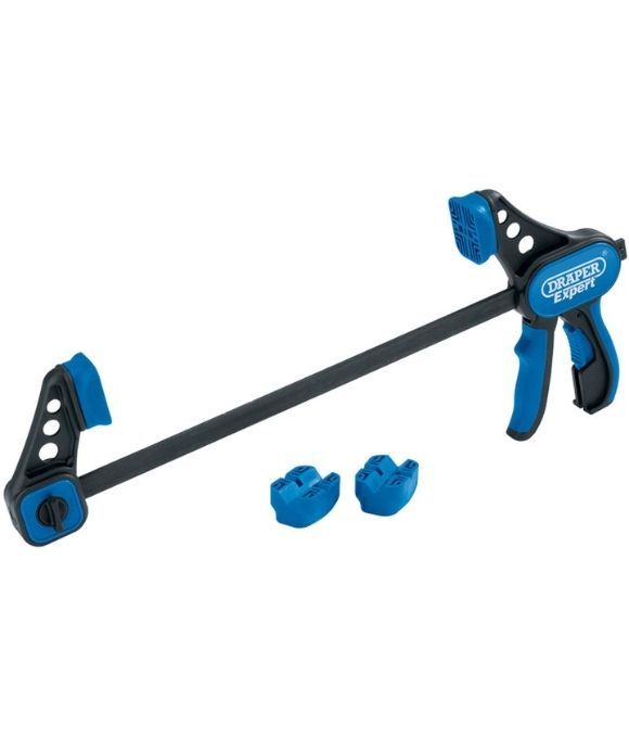 DRAPER EXPERT HEAVY DUTY SOFT GRIP DUAL ACTION CLAMP 300MM