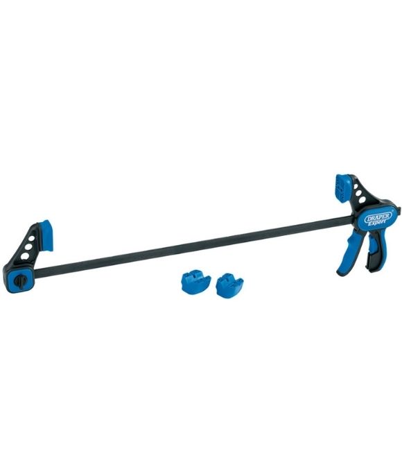 DRAPER EXPERT HEAVY DUTY SOFT GRIP DUAL ACTION CLAMP 450MM