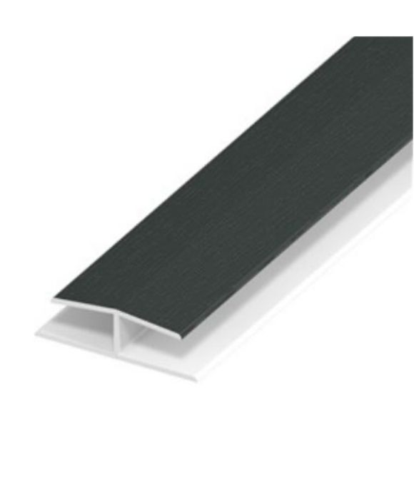 FASCIA H SECTION JOINTING TRIM ANTHRACITE GREY 5MT