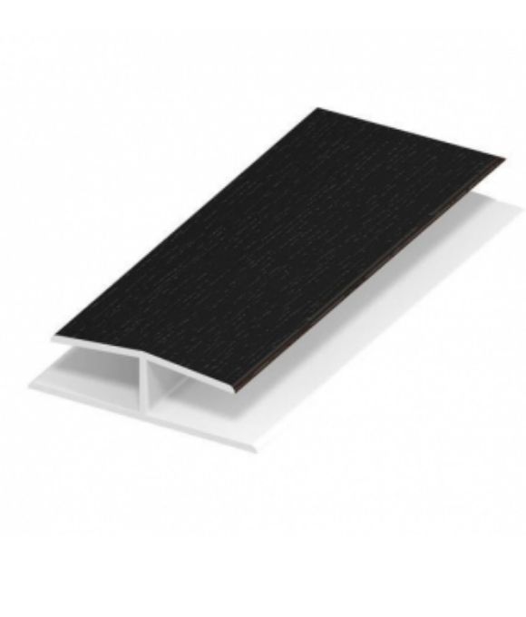 FASCIA H SECTION JOINTING TRIM BLACK 5MT