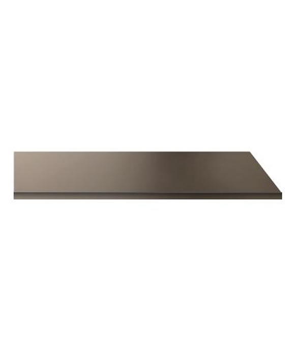 LOCKSTONE GALLERY POLISHED BLACK GRANITE HEARTH 1200 X 450MM