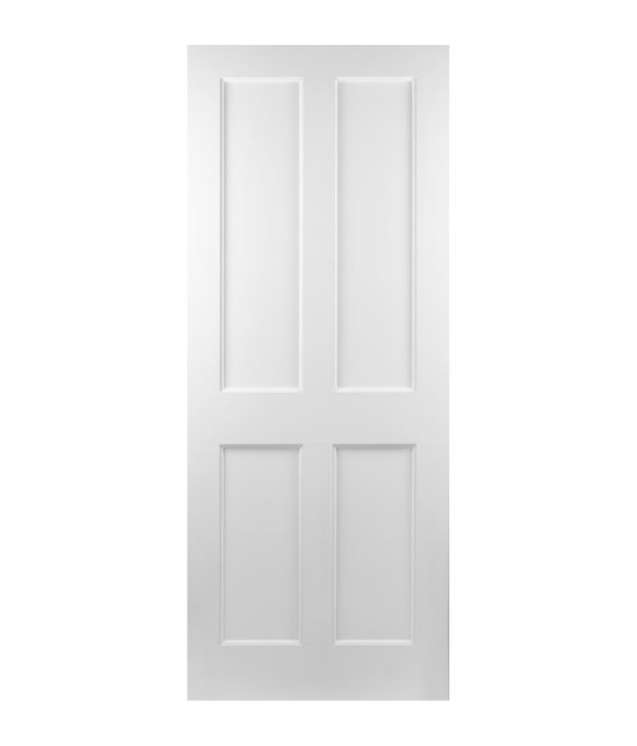 WHITE PRIMED KINGSCOURT 4 PANEL 40MM