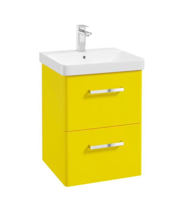 KORA WALL HUNG UNIT 2 DRAWER SUN-KISSED YELLOW