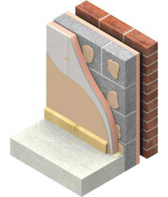 KINGSPAN KOOLTHERM K16 INSULATED PLASTERBOARD 2438 X 1196 X 60 X 12.5MM