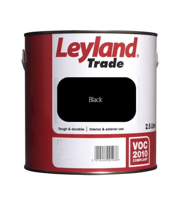 LEYLAND TRADE HIGH GLOSS BLACK 2.5LT