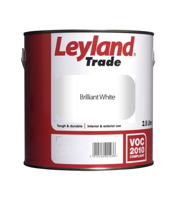 LEYLAND TRADE HIGH GLOSS BRILLIANT WHITE 2.5LT