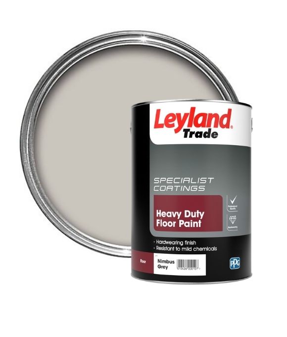 LEYLAND FLOOR PAINT NIMBUS GREY 5LT