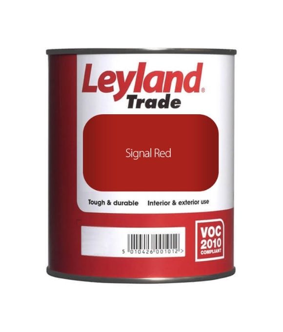 LEYLAND TRADE HIGH GLOSS SIGNAL RED 750ML
