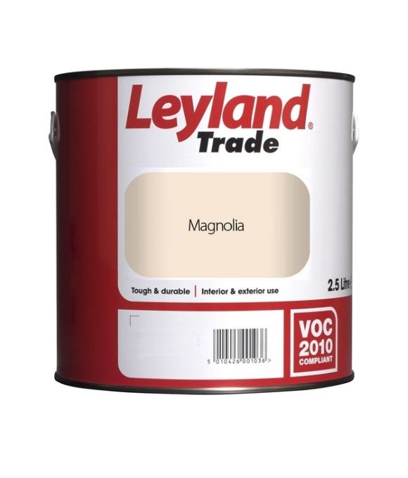 LEYLAND TRADE HIGH GLOSS MAGNOLIA 2.5LT