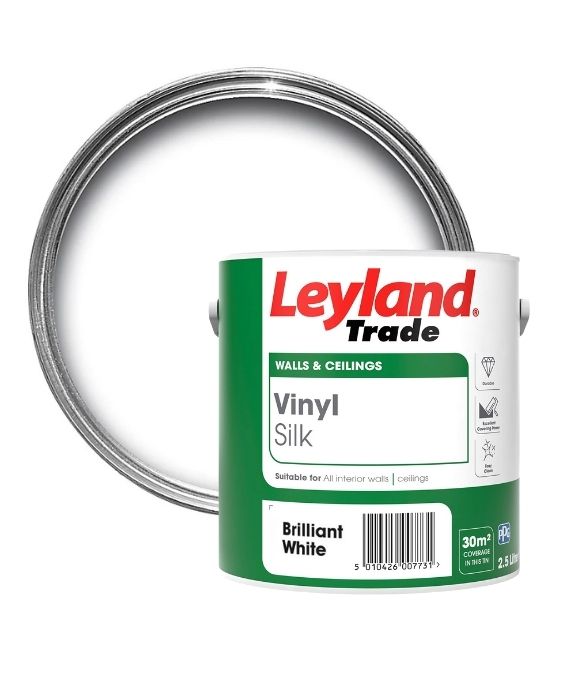 LEYLAND TRADE VINYL SILK BRILLIANT WHITE 2.5LT