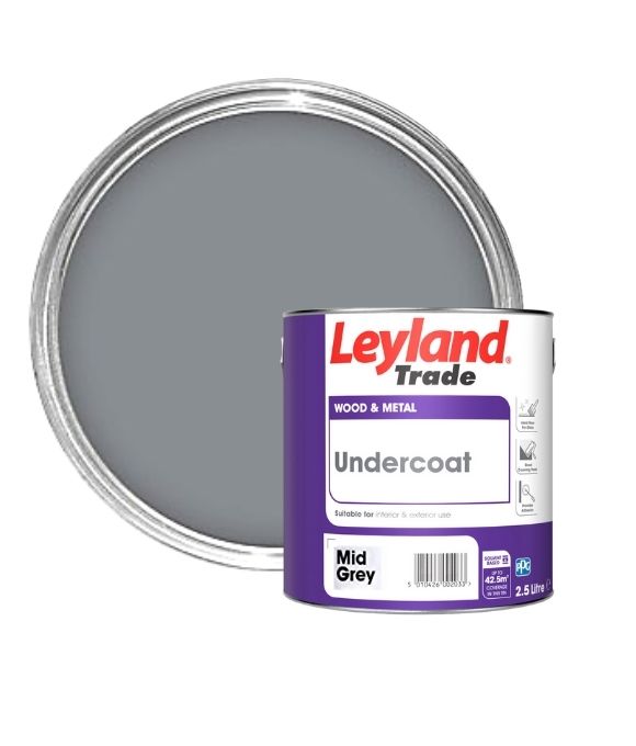 LEYLAND TRADE UNDERCOAT MID GREY 2.5LT