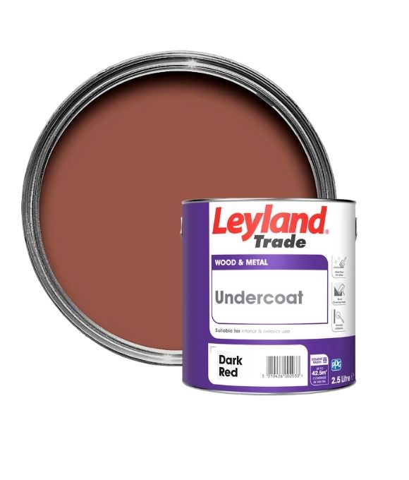 LEYLAND TRADE UNDERCOAT DARK RED 2.5LT
