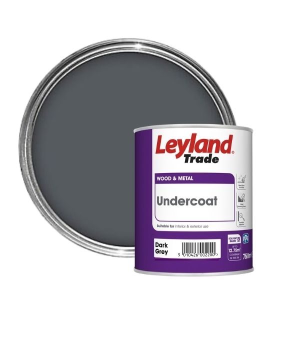 LEYLAND TRADE UNDERCOAT DARK GREY 750ML