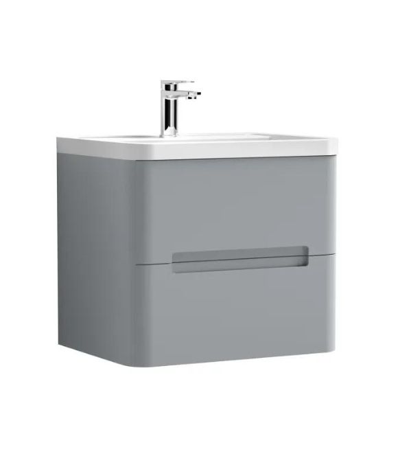 LOTTI WALL HUNG UNIT MATT GREY