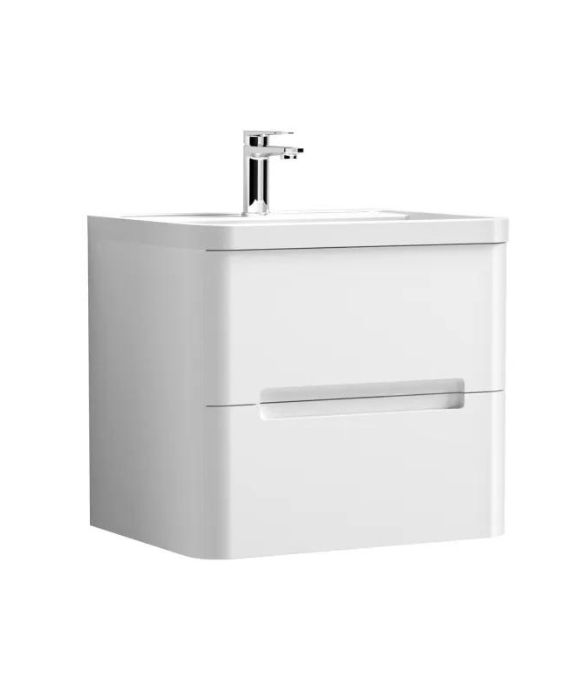 LOTTI WALL HUNG UNIT MATT WHITE