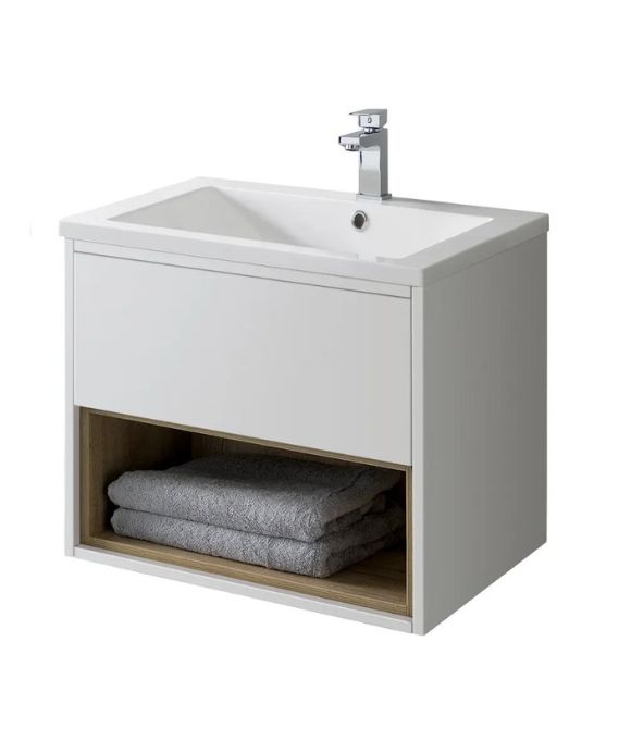 LUCCA WALL HUNG UNIT GLOSS WHITE