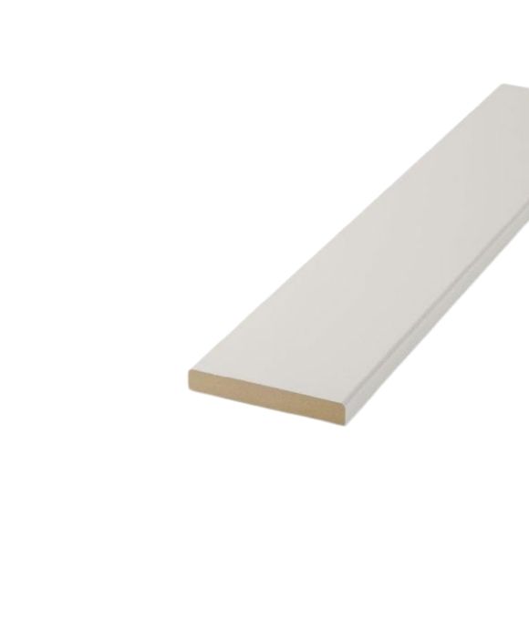 WHITE PRIMED MDF DOOR STOP 97X12MM