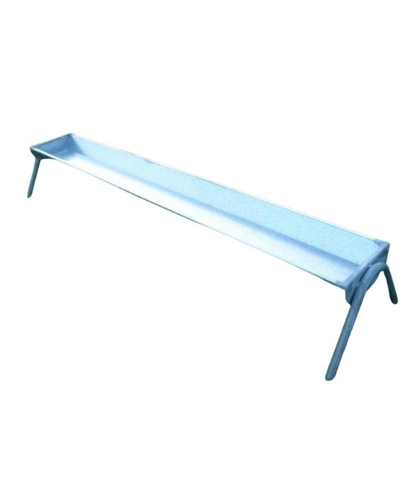 MEAL TROUGH SINGLE GALVANISED 8FT
