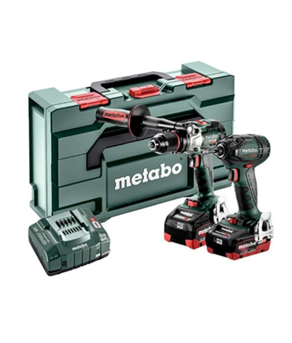 METABO 18V SB18LTX BL HAMMER DRILL & SSD18LTX200 BL IMPACT GUN