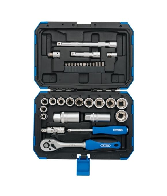 DRAPER METRIC SOCKET SET 3/8” SQ. DR.