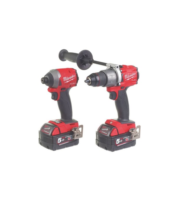 MILWAUKEE M18FPP2A2-502X BRUSHLESS TWIN PACK DCD796 & DCF887