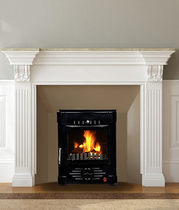MULBERRY STOKER INSET 10 ENAMEL STOVE 