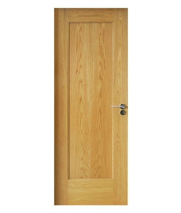 WHITE OAK 1 PANEL SHAKER FIRE DOOR 44MM
