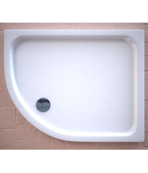 SLIMLINE SHOWER TRAY OFFSET QUADRANT 1000X900 LH