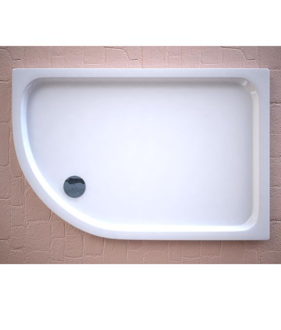 SLIMLINE SHOWER TRAY OFFSET QUADRANT 1200X900 LH