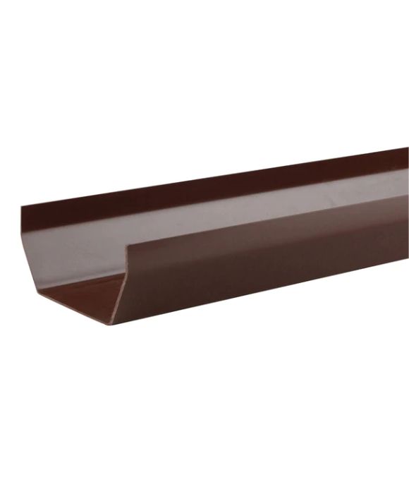 OSMA GUTTER SQUARE BROWN 100MM X 4MT