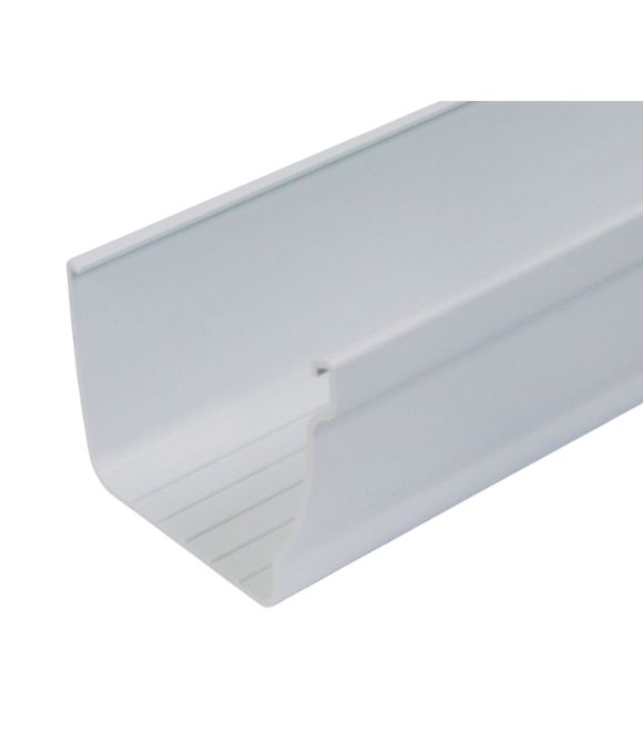 OSMA GUTTER STORMLINE WHITE 111MM X 4MT