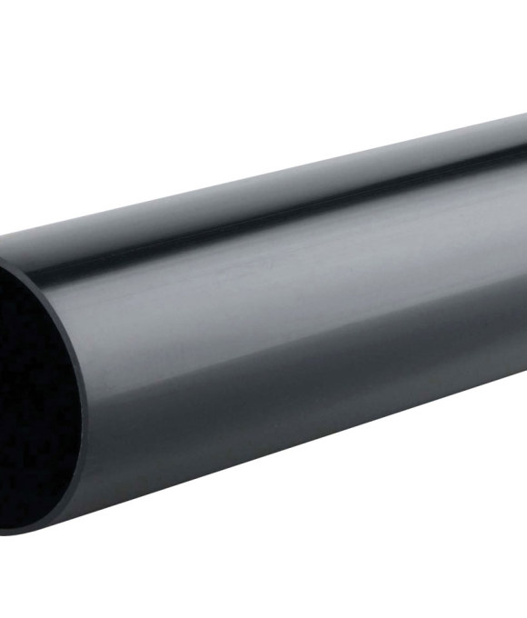 OSMA DOWNPIPE ROUND BLACK 68MM X 4MT